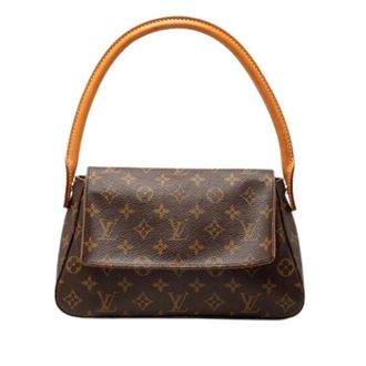 Louis Vuitton Pre-owned Handbags, female, Brown, Size: ONE SIZE Pre-owned The Looping Mini