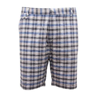 Tonello Casual Shorts, male, Multicolor, Size: XL N5081 Bermuda Check Shorts