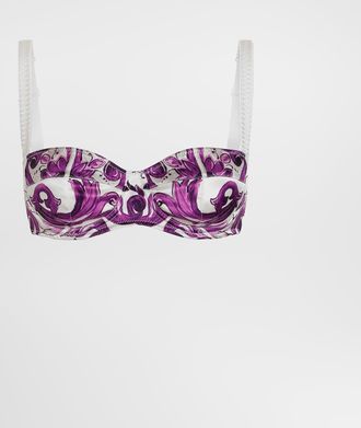 Dolce & Gabbana Reggiseno Balconcino - Woman Multicolor 3b