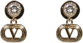 Valentino Garavani Ovalette Oorbellen - Dames - Oorbellen - Geel - ONE Size - Accessoires