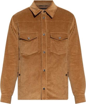 Dolce & Gabbana Ribfluwelen jas - Heren - Zomerjassen - Bruin - M - Jassen