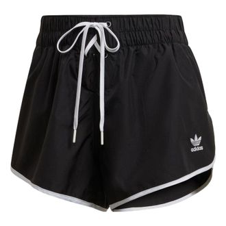 adidas (WMNS) adidas Always Original Sport Shorts Asia Sizing Black White HK5087