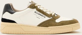 AllSaints Mens Cow Leather Regan Leather Low Top Trainers, Size: UK 10/US 11/EU 44
