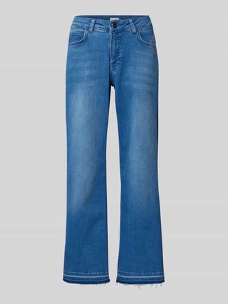 Milano Milano Italy Straight Leg Jeans im 5-Pocket-Design in Jeansblau, Gr&ouml;&szlig;e 44