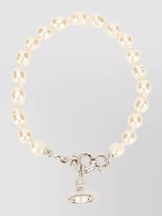 Vivienne Westwood aleska orb pendant pearl bracelet