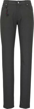 Marco Pescarolo slim-fit trousers - Verde