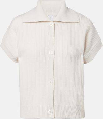 Eleventy Wool and cashmere polo shirt