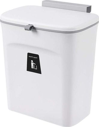 OEM Poubelle Suspendue - 13 X 23,7 X 29,5 Cm - Pour Cuisine Placard Salle De Bain Bureau - 1 Unidad