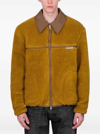 Ami wool shirt jacket - men - Wool - M - Yellow