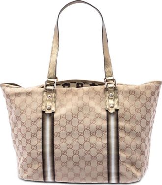 Gucci Pre-owned Gucci Large GG Canvas Jolicoeur Tote Ladies H0J1RRWRB85QH1EN