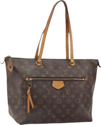 Louis Vuitton Pre-owned Monogram Canvas Tote Bag - Dames - Vintage Shopper - Bruin - ONE Size - Vintage