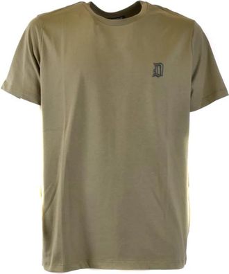 Dondup Stijlvolle T-shirts voor mannen en vrouwen - Heren - T-shirts - Groen - M - Katoen - Tops