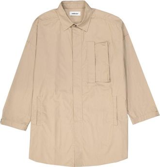 AMBUSH Beige Cotton Mens Coat