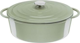 T-fal Cocotte Tefal Tefal Lov Cocotte Ovale 34 Cm Verde E2580604