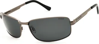 Polaroid P4416 0B9W Y2 Gunmetal/Grey Polarized