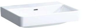Laufen Laufen - Pro S Lavabo Sobre Encimera, Sin Agujero Para Grifo, Con