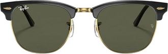 Ray-Ban Clubmaster Zonnebrillen - Heren - Zonnebrillen - Zwart - 49 MM - Accessoires