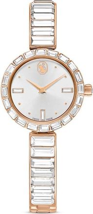 Swarovski Elegante Ros&eacute;gouden Matrix Horloge - Dames - Horloges - Roze - ONE Size - Accessoires