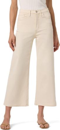 Joe's High Waist Ankle Wide Leg Jeans in Ecru at Nordstrom Rack, Size 32