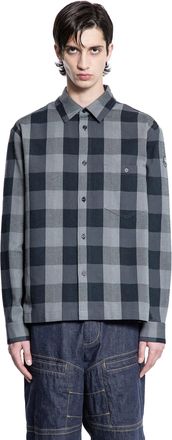 Moncler Mercedes-Benz by Nigo Collaboration Check Wool Shirt