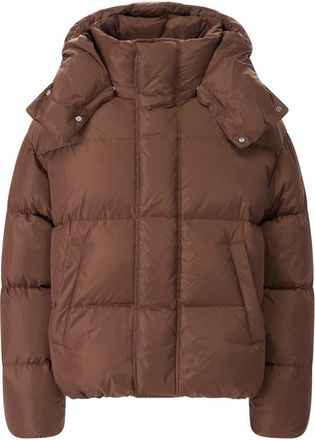 Dsquared2 Gewatteerd Donsjack - Heren - Gewatteerde jassen - Bruin - 3XL - Jassen
