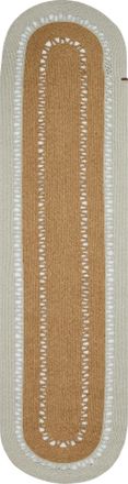 Nazar Rugs Alfombra bicolor hecha a mano con motivos recortados