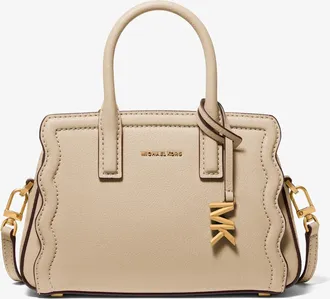 Michael Kors Laila Extra-Small Pebbled Leather Convertible Crossbody Bag