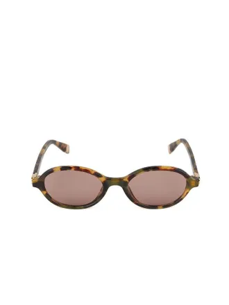 Furla SFU972 Tortoiseshell Acetate Sunglasses - Brown