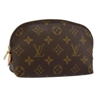 Louis Vuitton Pre-owned Tela pouches - - Pre-owned - Donna - Marrone - ONE SIZE