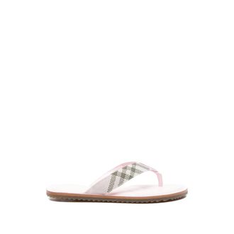 Burberry Flip Flops, female, Pink, Size: 10 US Pavilion Sandals