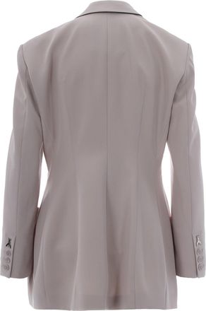 Patrizia Pepe Womens Blazer Portafoglio Cloud Grey Polyester Jacket