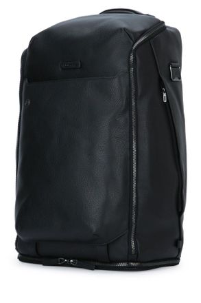Piquadro Unisex Borsone Da Viaggio Pelle Portabile A Zaino N Valigie Suitcases