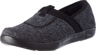 Skechers Womens Arch FIT Lounge Slipper, Black, 3 UK