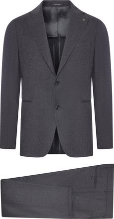 Tagliatore TAILORED WOOL AND SILK BLEND SUIT - Tagliatore - Man