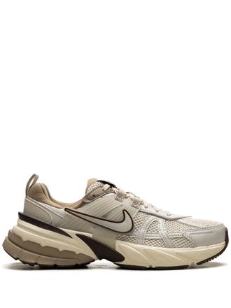 Nike V2K Run Light Orewood Brown sneakers - women - Other fibres - 11.5 - Neutrals