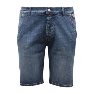 Roy Rogers Denim Shorts, male, Blue, Size: W30 Bermuda Elias