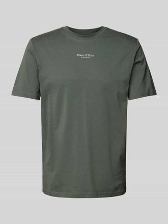 Marc O'Polo Regular Fit T-Shirt aus reiner Baumwolle in Dunkelgruen, Größe XXL