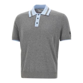 Iceberg Polo Shirts, male, Gray, Size: S Polo Shirt