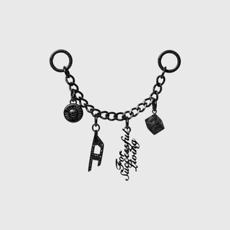 Diesel Charm Thin Silver - Universal straps - Unisex - Black