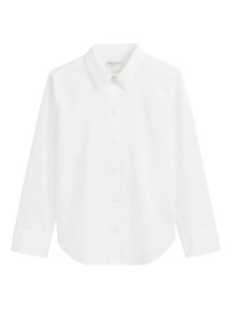 Marc O'Polo classic-collar button-up shirt - women - Organic Cotton - 36 - White