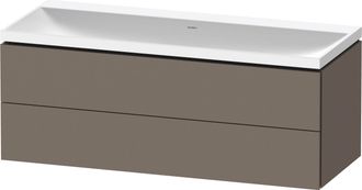 Duravit Duravit L-cube Conjunto En C Suspendido, 2 Cajones, Sin