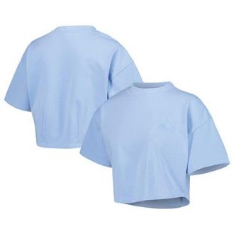 Lusso Mens Lusso Light Blue Golden State Warriors Nola Faded Tonal Cropped T-Shirt at Nordstrom, Size X-Large