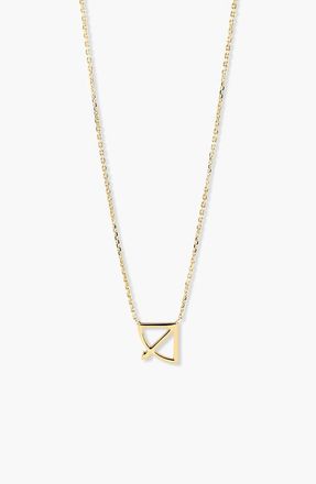 Mejuri Zodiac Sign Necklace in Sagittarius by MEJURI at Nordstrom