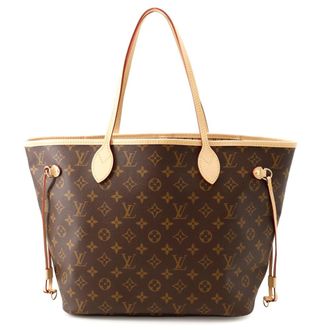 Louis Vuitton Monogram Beige Rose Monogram Handbag Tote Bag (Pre-Owned)