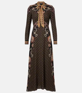 Etro Abito lungo con stampa