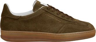 Liviana Conti Su&egrave;de Sneakers met Rubberen Zool - Dames - Sneakers - Groen - 37 EU - Su&egrave;de - Schoenen