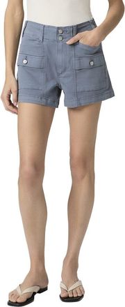 Paige Paige Olivia Cargo Vintage Slate Blue Short