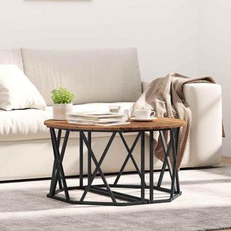 vidaXL Tavolino da salotto Legno vecchio 80 x 80 x 42 cm - Vidaxl