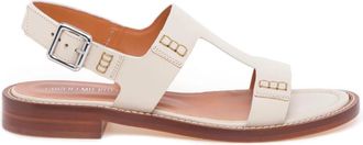 Guglielmo Rotta Sandalo - Dames - Sandalen - Geel - 39 EU - Leer - Schoenen