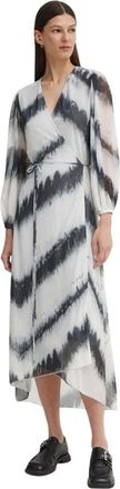 Bruuns Bazaar Noriel Jurk - Dames - Casual kleedjes - Grijs - S - Polyester - Kleedjes